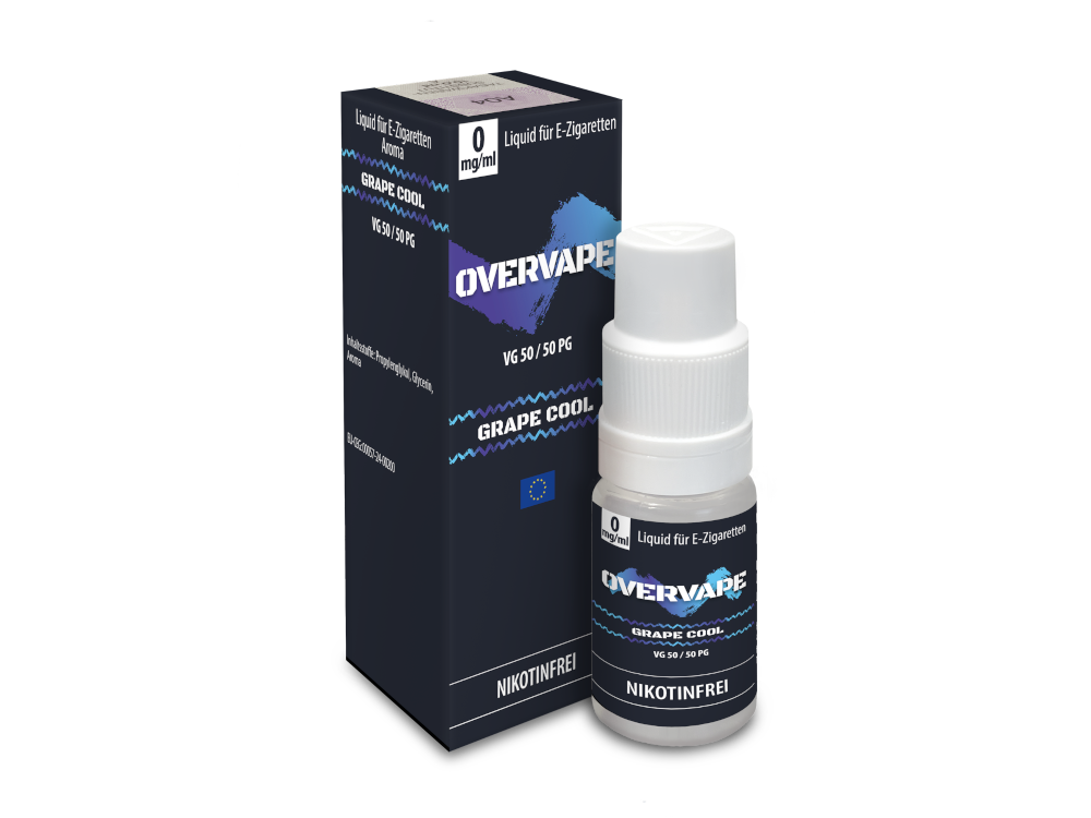Overvape - Grape Cool - Nikotinsalz Liquid