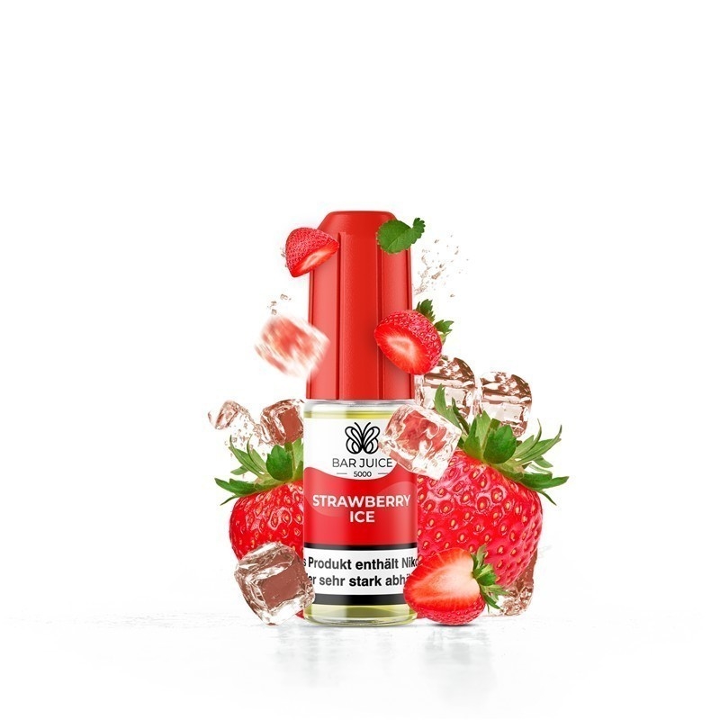 Bar Juice 5000 Strawberry Ice Nikotinsalz Liquid 10 ml