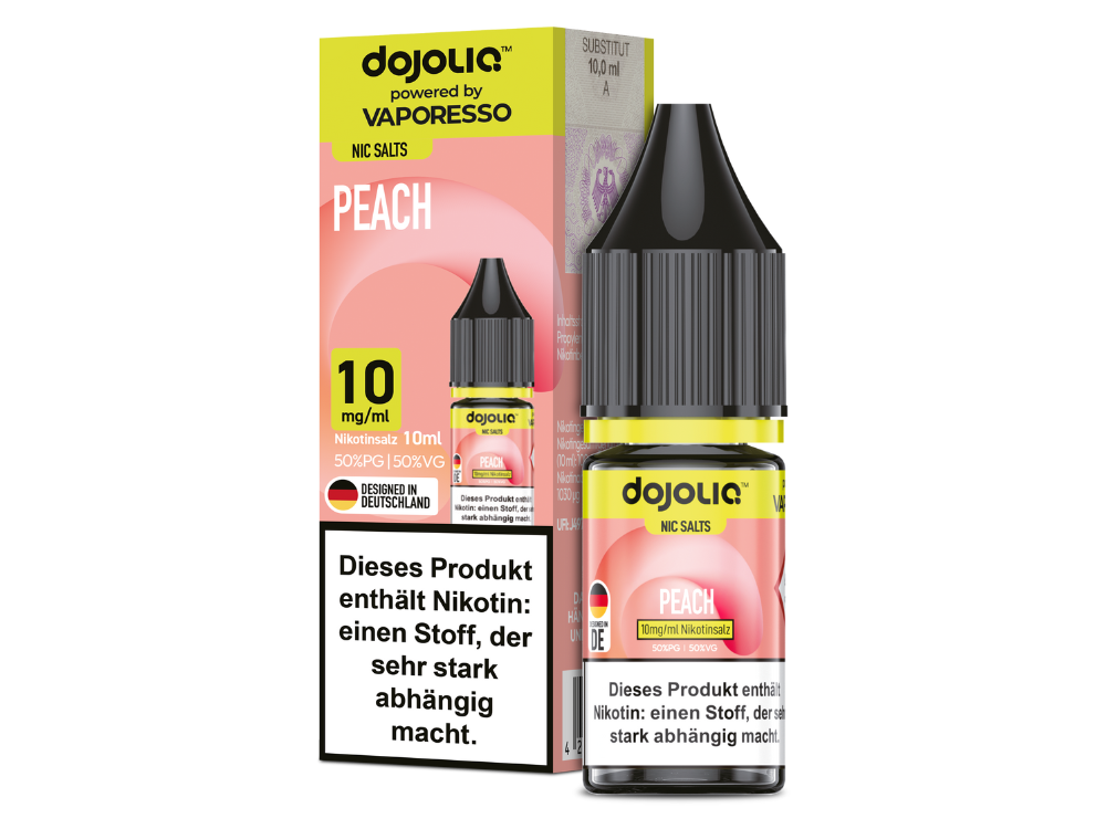 Dojoliq - Peach - Nikotinsalz Liquid