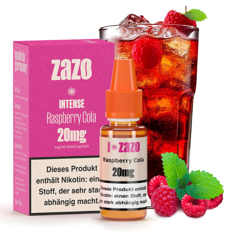 ZAZO INTENSE Raspberry Cola Nikotinsalz Liquid