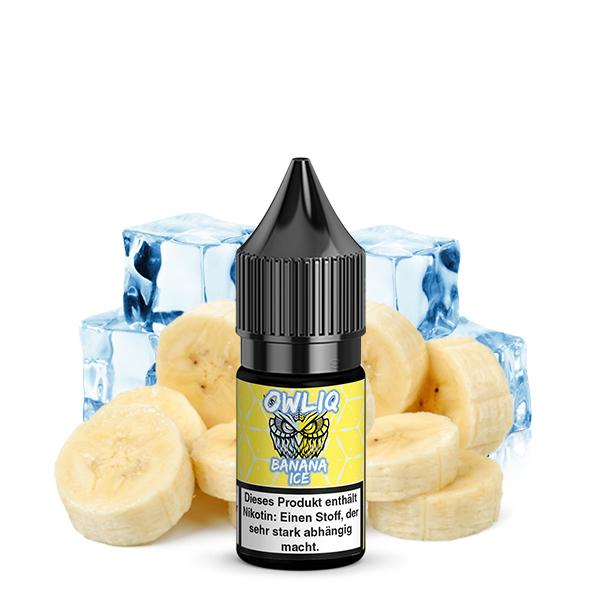 OWLIQ Banana Ice Nikotinsalz Liquid 10 ml