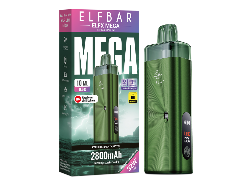 Elfbar - Elfx Mega E-Zigaretten Set