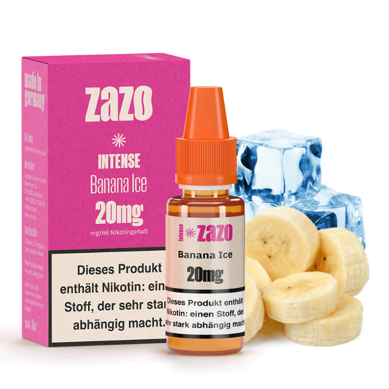 ZAZO INTENSE Banana Ice Nikotinsalz Liquid