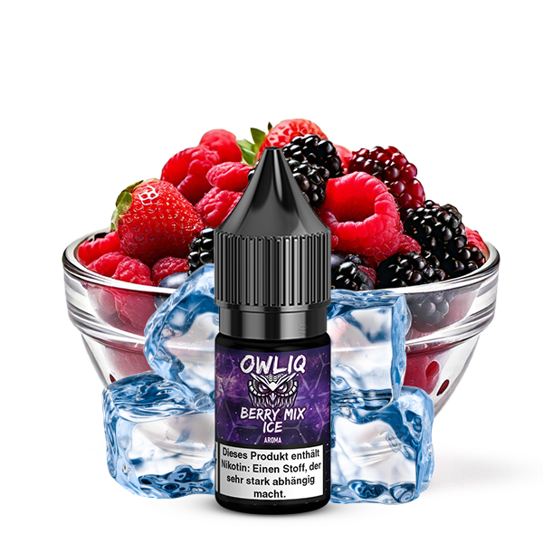 OWLIQ Berry Mix Ice Nikotinsalz Liquid 10ml