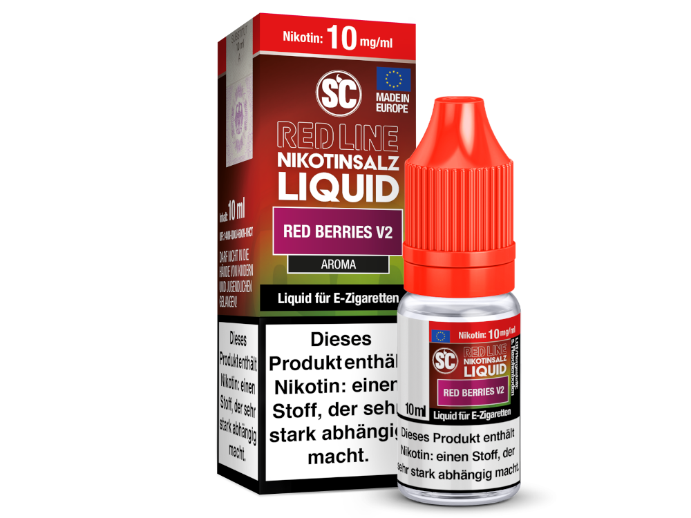 SC - Red Line - Red Berries V2 - Nikotinsalz Liquid