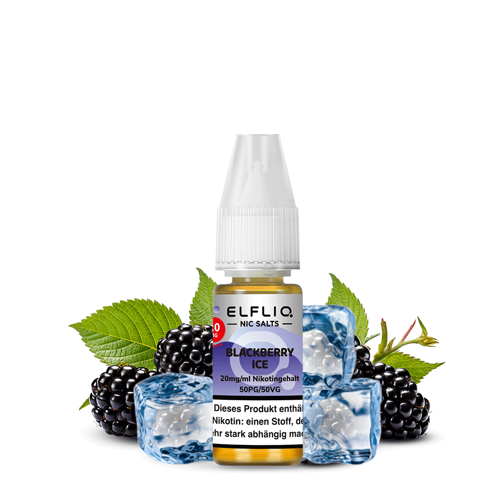 ELFLIQ - Blackberry Ice - Nikotinsalz Liquid