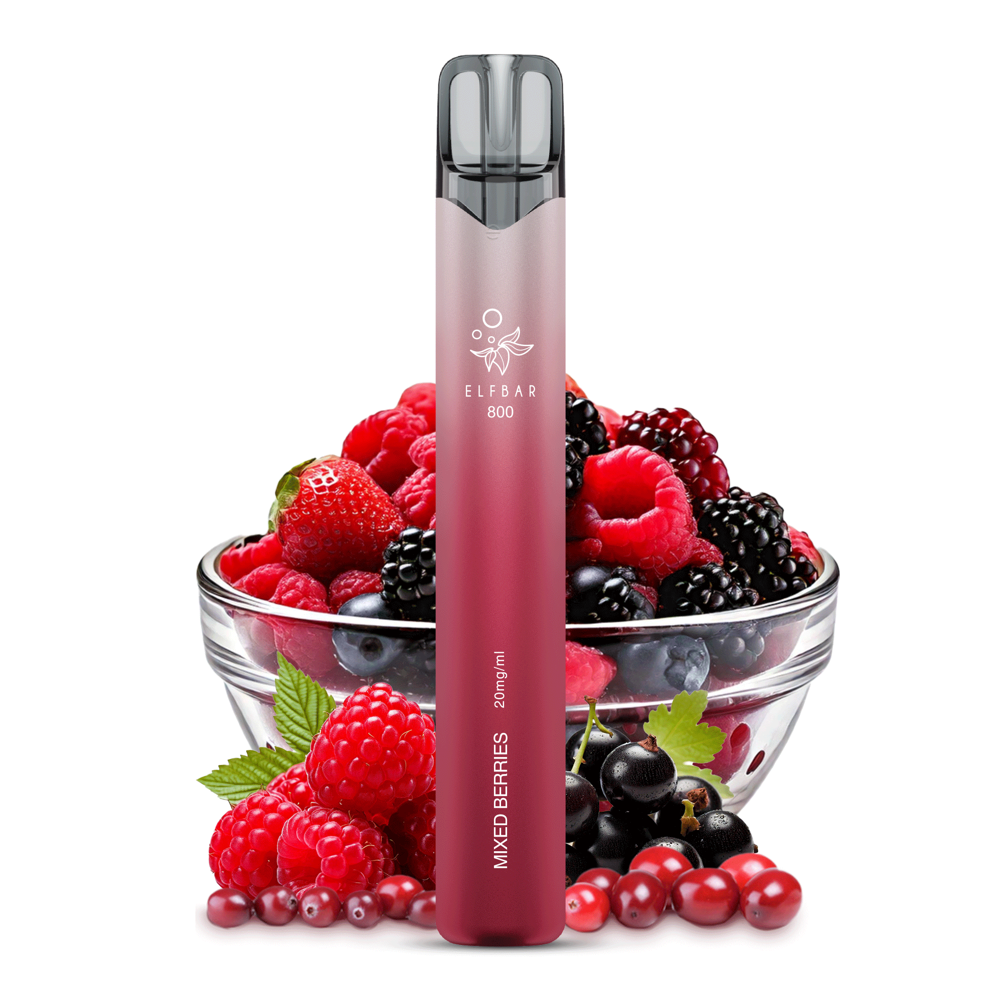 Elfbar 800 Einweg E-Zigarette - Mixed Berries 20mg/ml