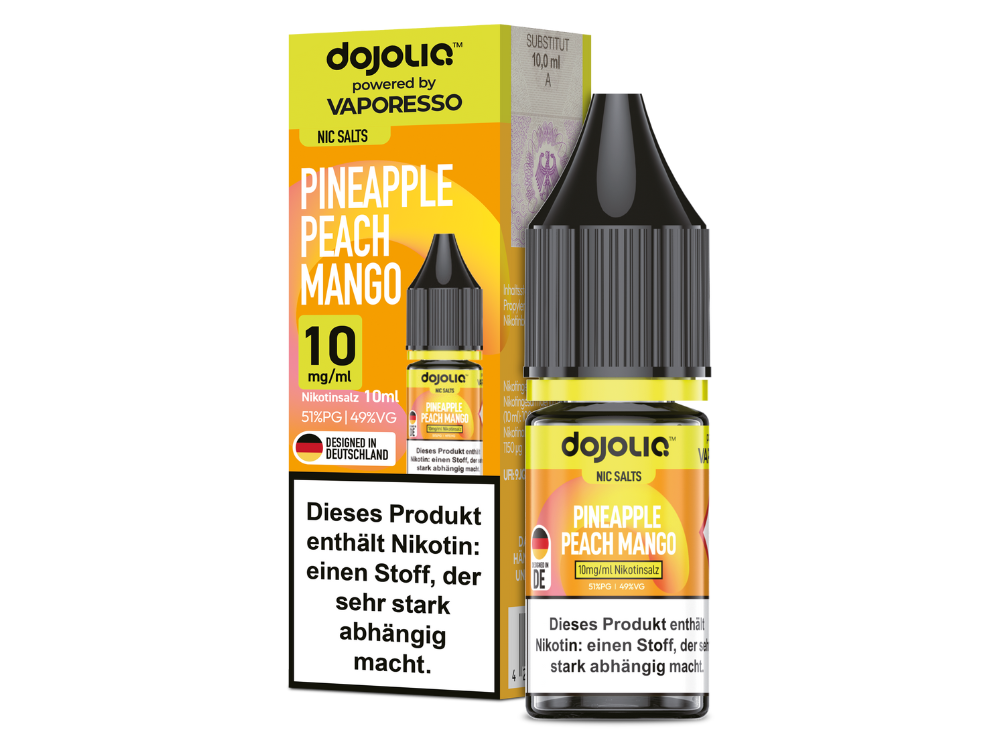 Dojoliq - Pineapple Peach Mango - Nikotinsalz Liquid
