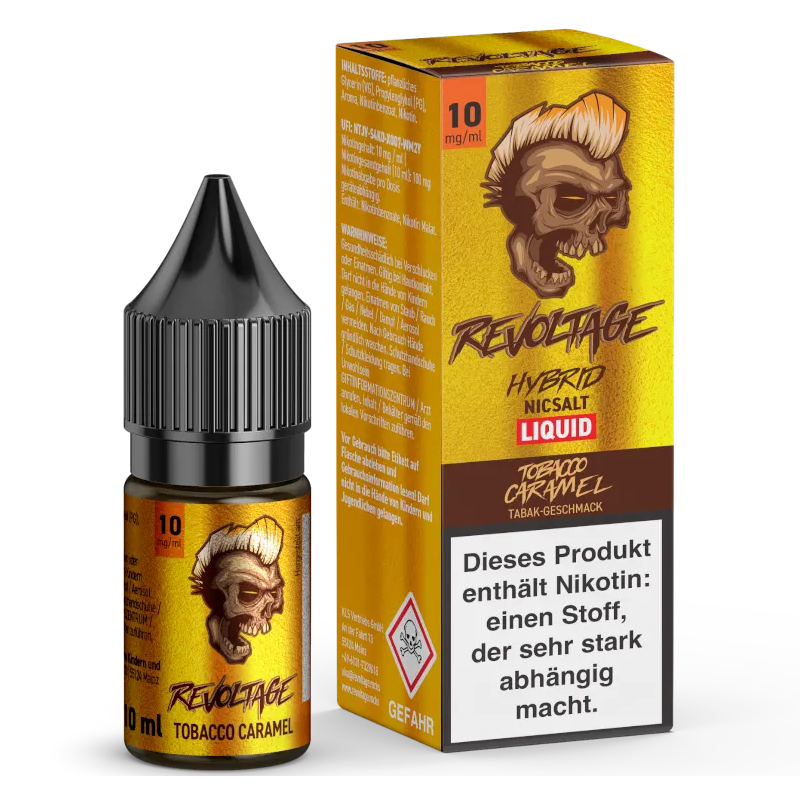 Revoltage - Tobacco Caramel - Hybrid Nikotinsalz Liquid