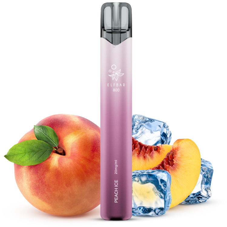 Elfbar 800 Einweg E-Zigarette - Peach Ice 20 mg/ml
