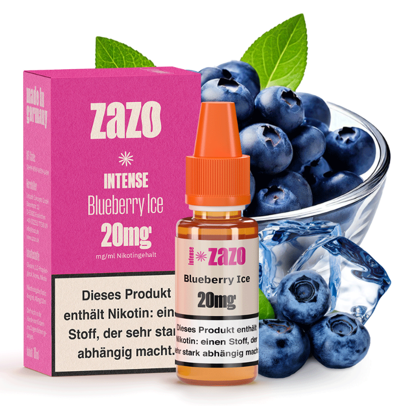 ZAZO INTENSE Blueberry Ice Nikotinsalz Liquid