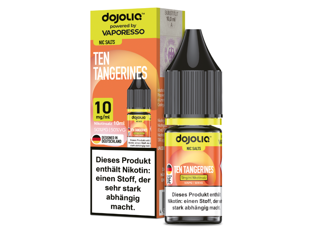 Dojoliq - Ten Tangerines - Nikotinsalz Liquid