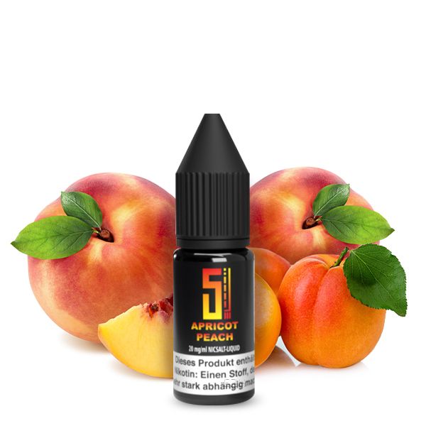 5EL - Apricot Peach - Nikotinsalz Liquid