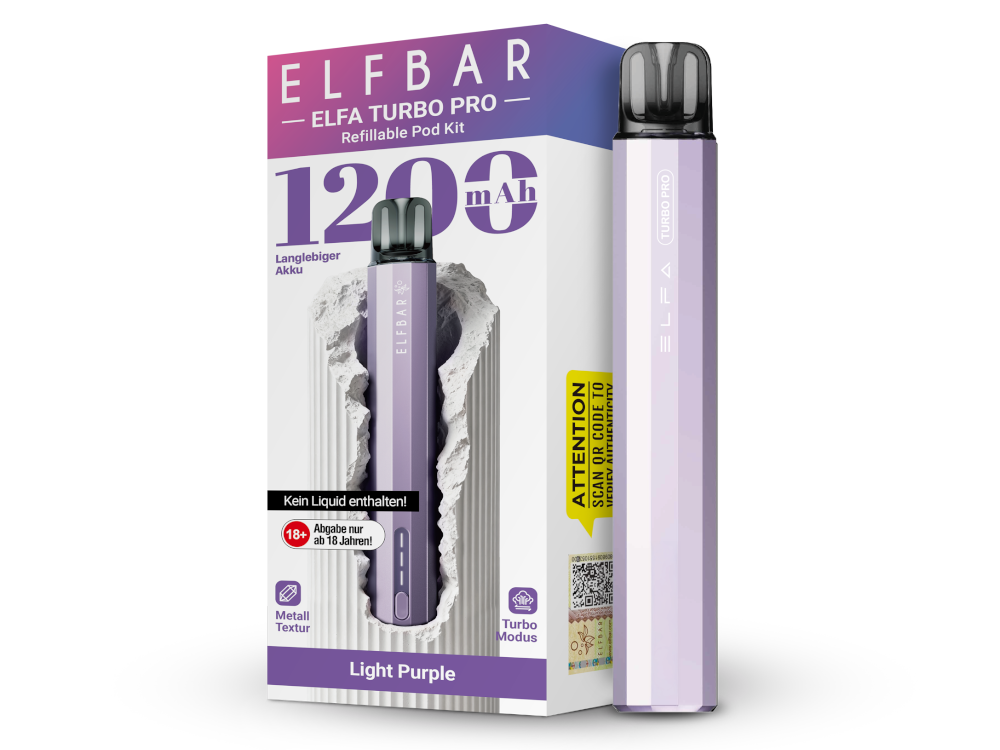 Elfbar - Elfa Turbo Pro E-Zigaretten Set