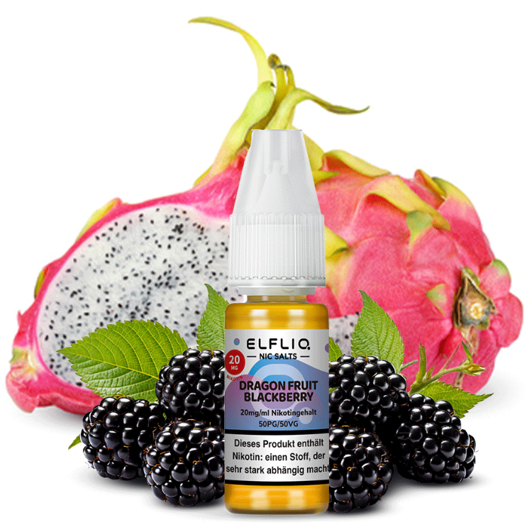 ELFLIQ - Dragon Fruit Blackberry - Nikotinsalz Liquid