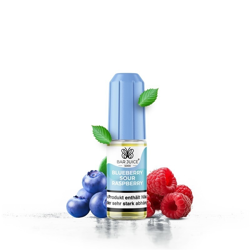 Bar Juice 5000 Blueberry Sour Raspberry Nikotinsalz Liquid 10 ml