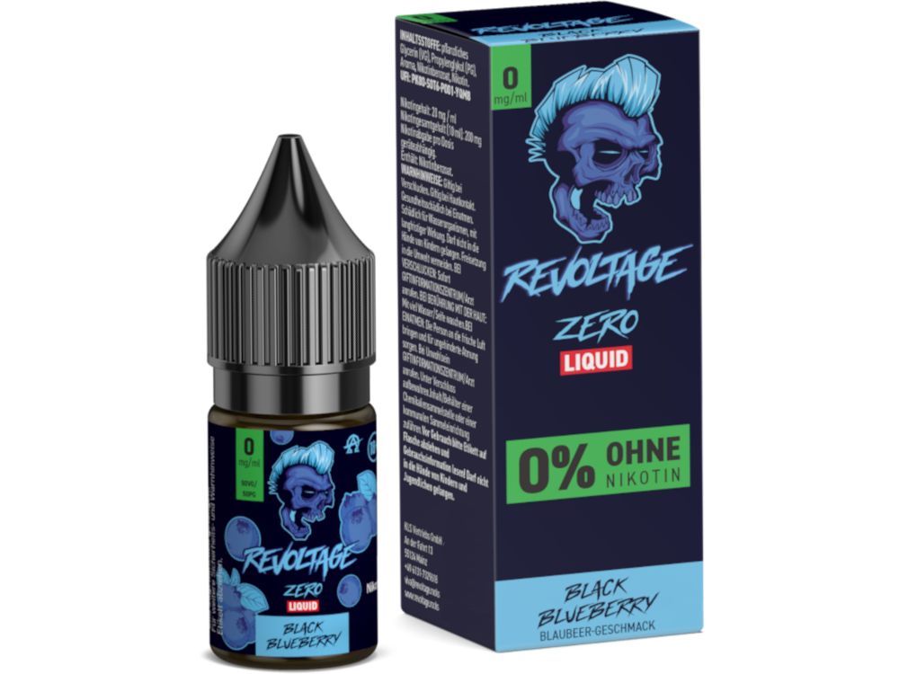 Revoltage - Black Blueberry - Hybrid Nikotinsalz Liquid