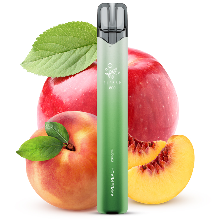 Elfbar 800 Einweg E-Zigarette - Apple Peach 20 mg/ml