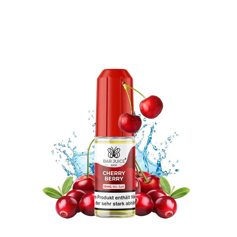 Bar Juice 5000 Cherry Berry Nikotinsalz Liquid 10 ml