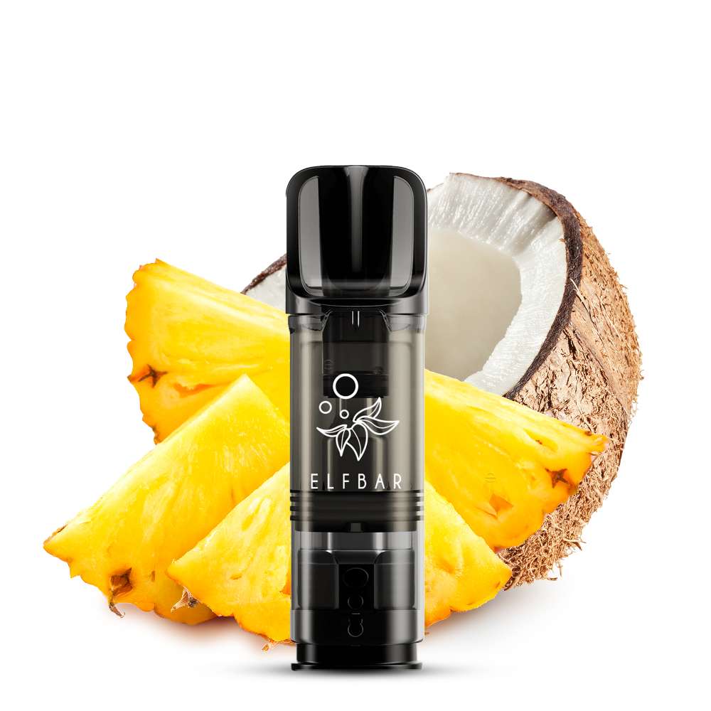 Elfbar - Elfa Pod Pineapple Coconut 20 mg/ml (2 Stück pro Packung)
