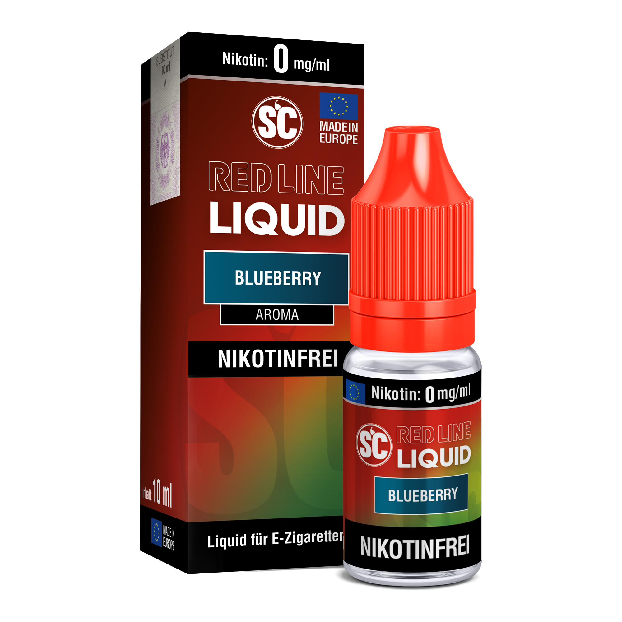SC - Red Line Nikotin - Blueberry