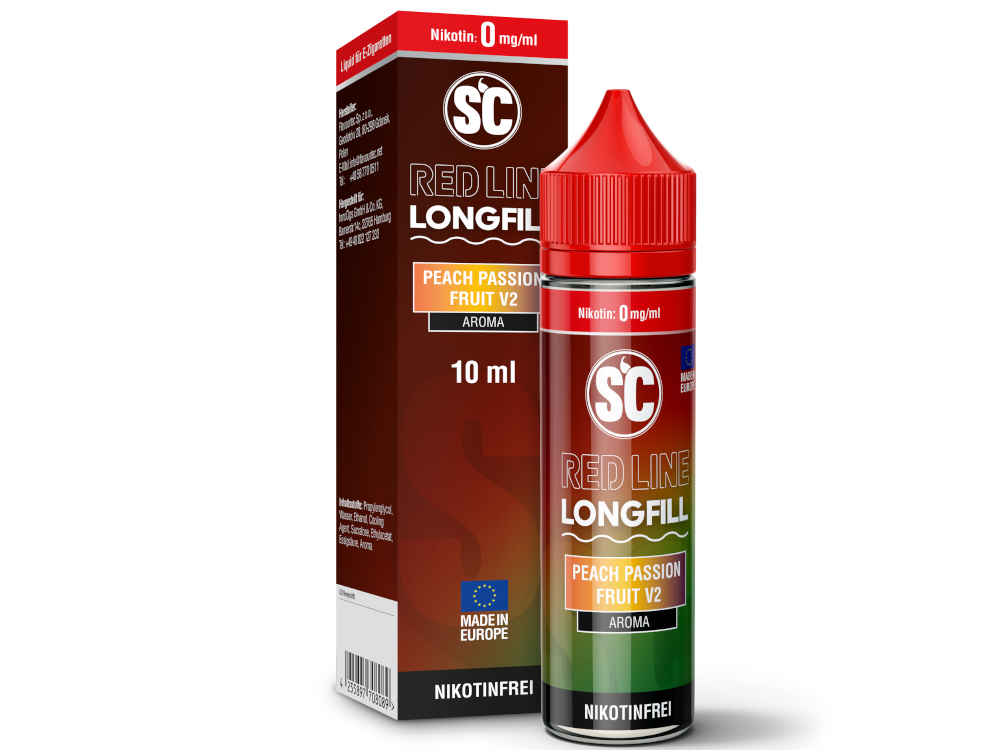 SC - Red Line - Aroma Peach Passion Fruit V2 10 ml