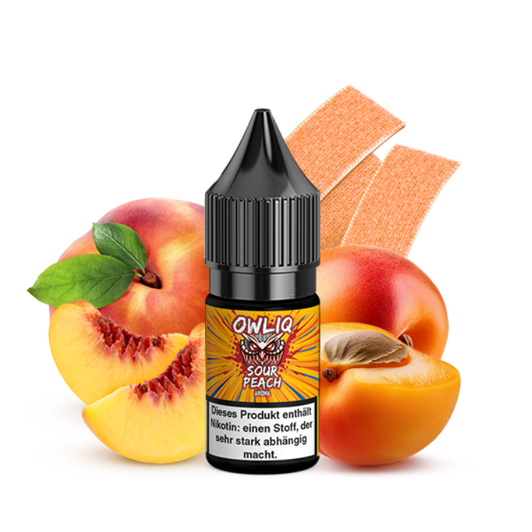OWLIQ Sour Dragon Peach Nikotinsalz Liquid 10 ml