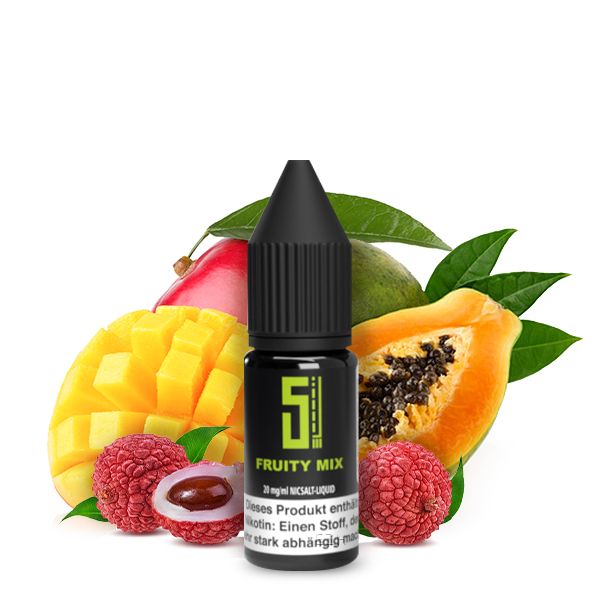 5EL - Fruity Mix - Nikotinsalz Liquid