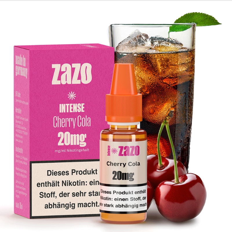 ZAZO INTENSE Cherry Cola Nikotinsalz Liquid