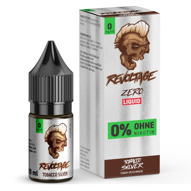 Revoltage - Tobacco Silver - Hybrid Nikotinsalz Liquid