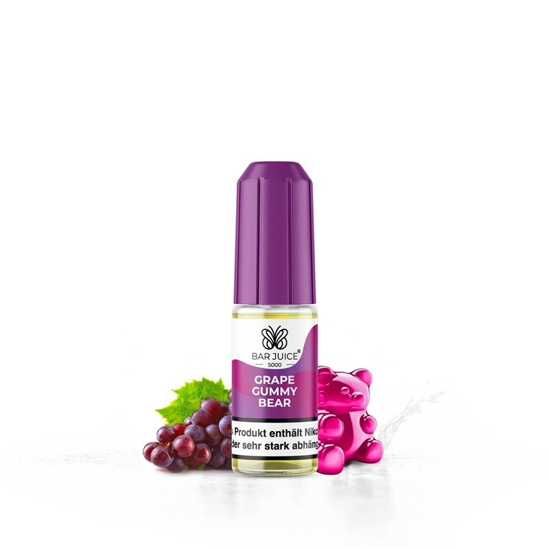 Bar Juice 5000 Grape Gummy Bear Nikotinsalz Liquid 10 ml