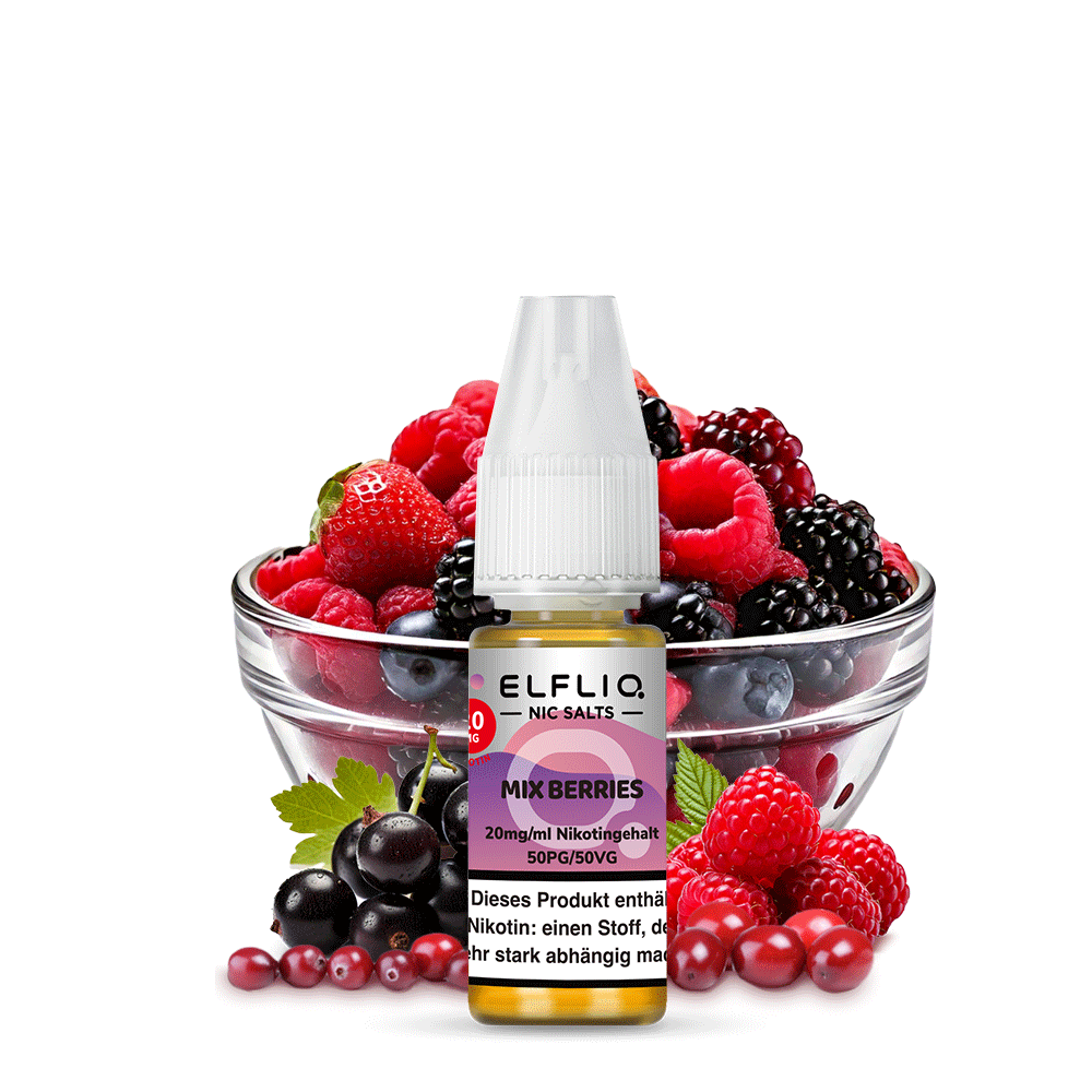 ELFLIQ - Mix Berries - Nikotinsalz Liquid