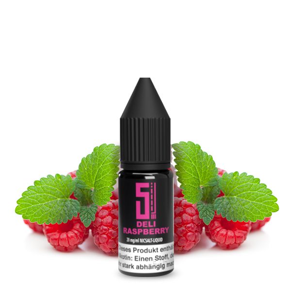 5EL - Deli Raspberry - Nikotinsalz Liquid