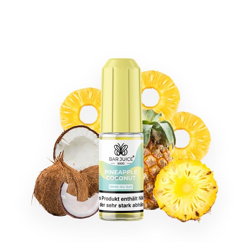 Bar Juice 5000 Pineapple Coconut Nikotinsalz Liquid 10 ml