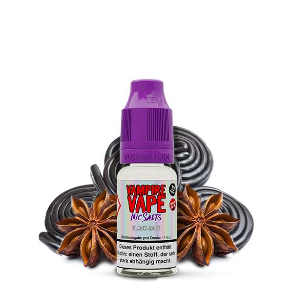 Vampire Vape - Black Jack - Nikotinsalz Liquid