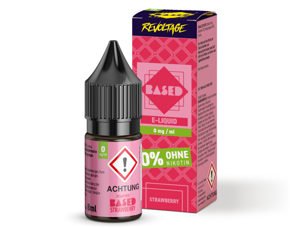 Revoltage - BASED - Strawberry Hybrid Nikotinsalz Liquid 8 ml