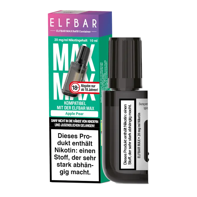 Elfbar - Max Refill Container - Apple Pear 20 mg/ml
