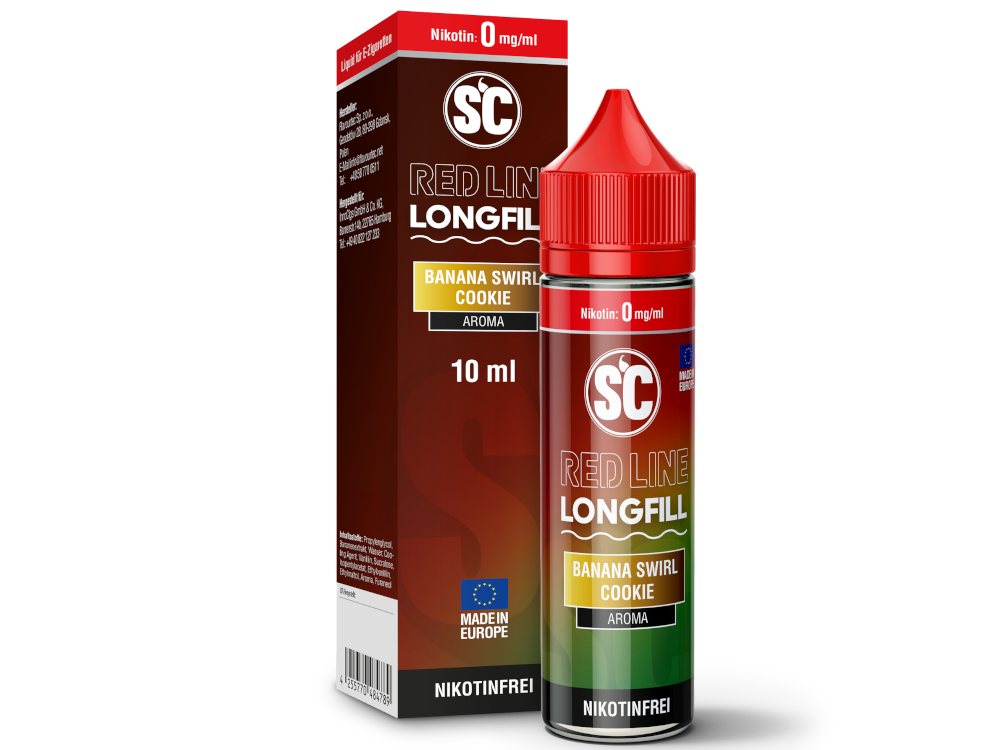 SC - Red Line - Aroma Banana Swirl Cookie 10 ml
