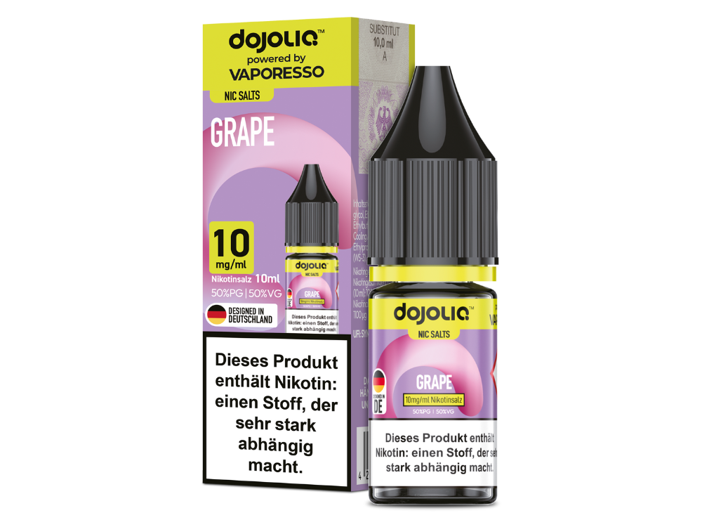 Dojoliq - Grape - Nikotinsalz Liquid