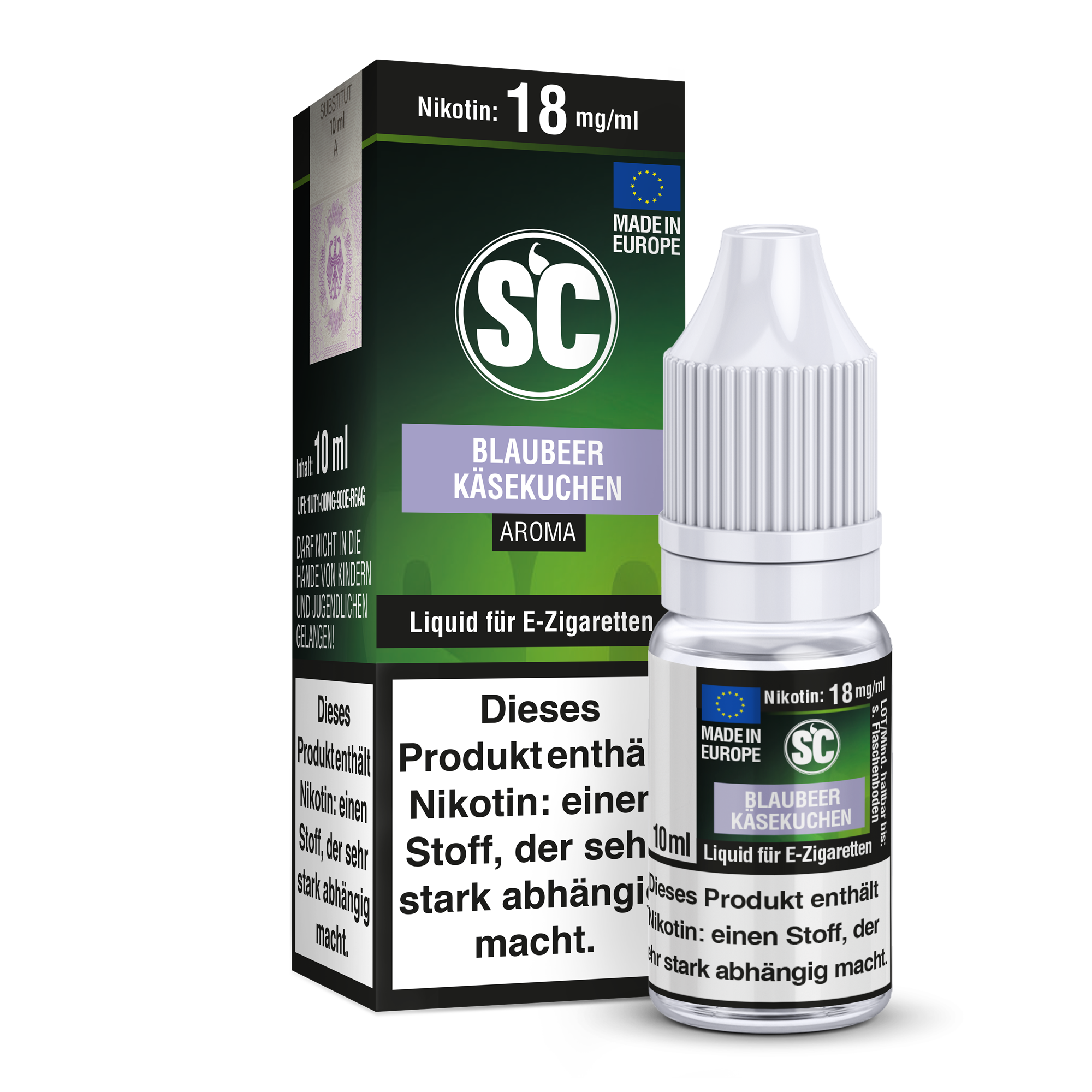 SC Liquid - Blaubeer Käsekuchen