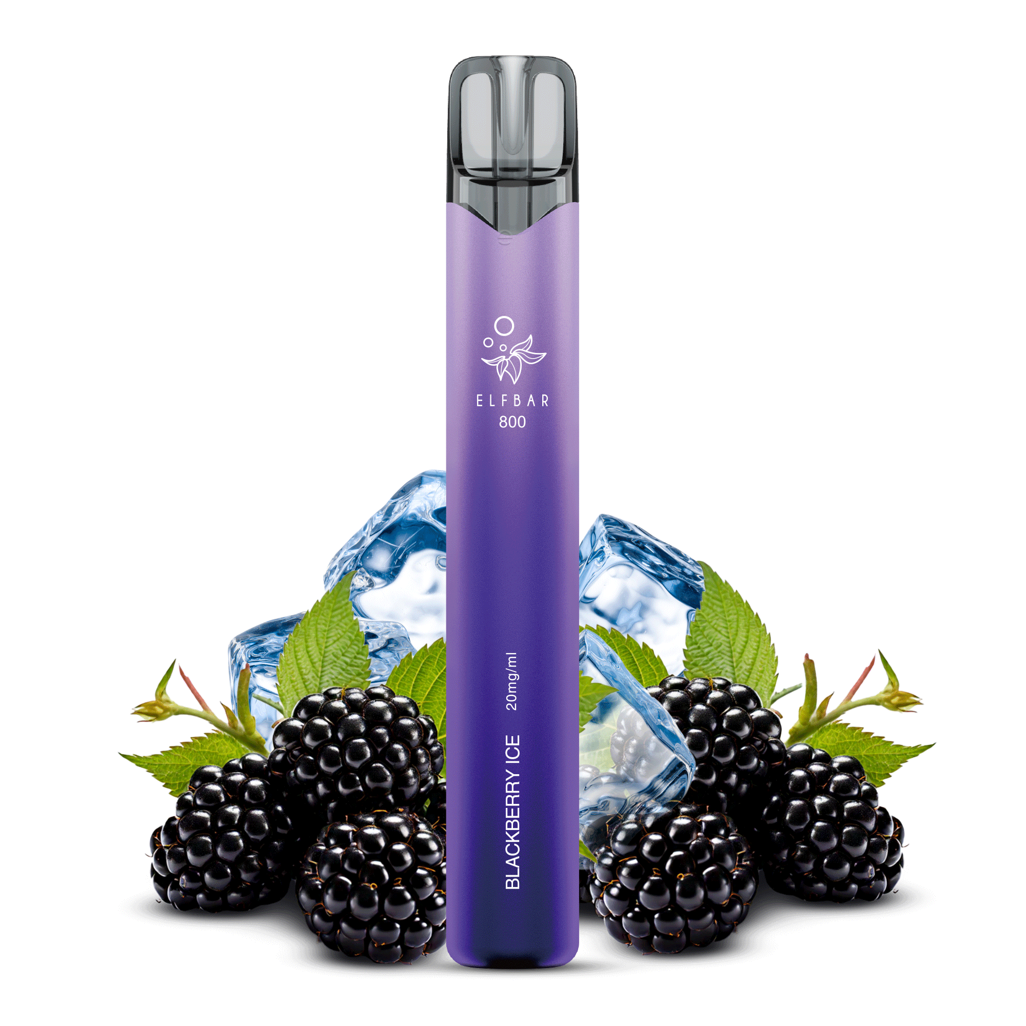 Elfbar 800 Einweg E-Zigarette - Blackberry Ice 20 mg/ml