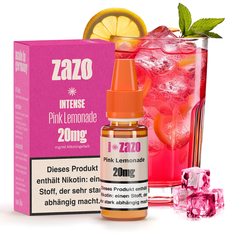 ZAZO INTENSE Pink Lemonade Nikotinsalz Liquid