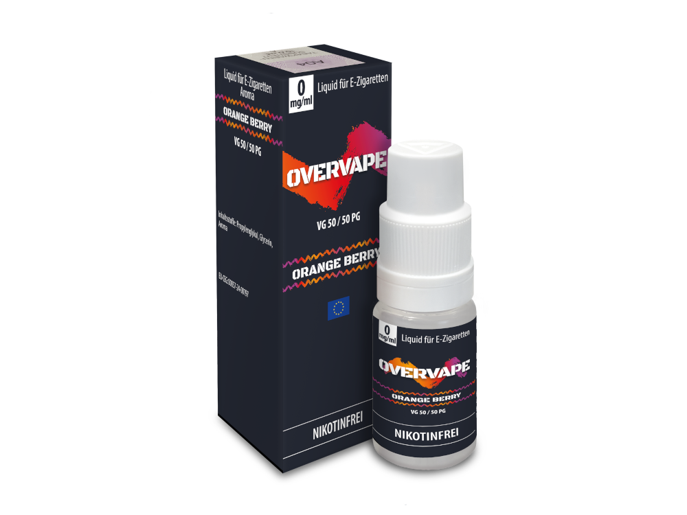 Overvape - Orange Berry - Nikotinsalz Liquid