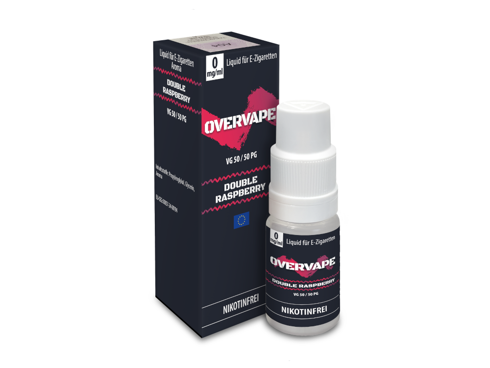 Overvape - Double Raspberry - Nikotinsalz Liquid