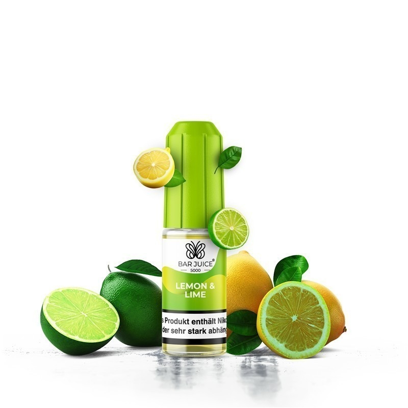 Bar Juice 5000 Lemon and Lime Nikotinsalz Liquid 10 ml