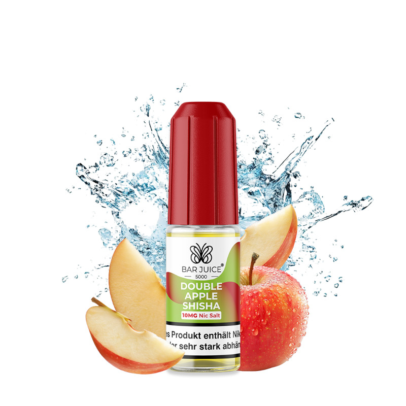 Bar Juice 5000 Double Apple Shisha Nikotinsalz Liquid 10 ml