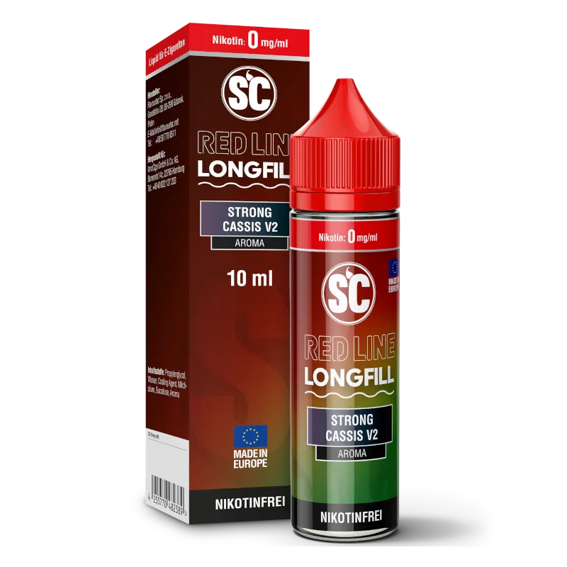 SC - Red Line - Aroma Strong Cassis V2 10 ml