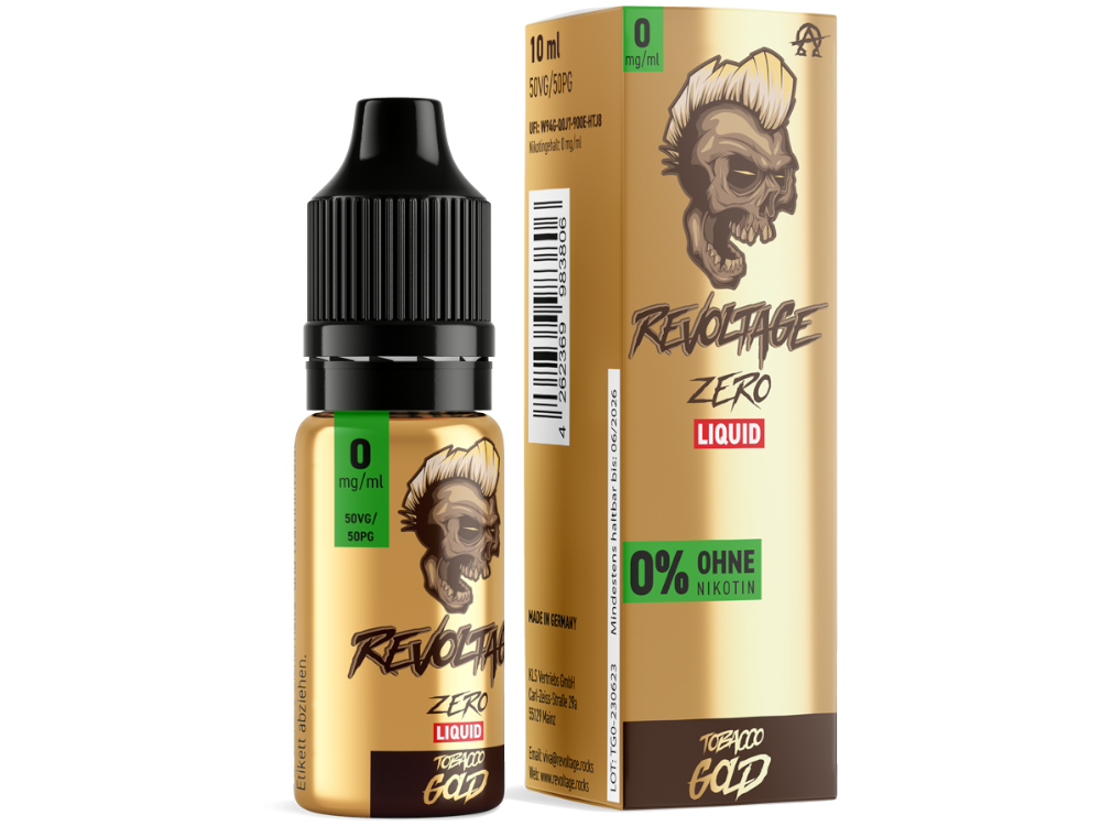 Revoltage - Tobacco Gold - Hybrid Nikotinsalz Liquid