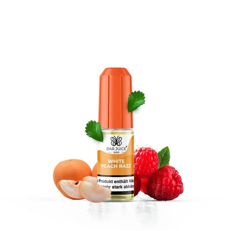 Bar Juice 5000 White Peach Razz Nikotinsalz Liquid 10 ml