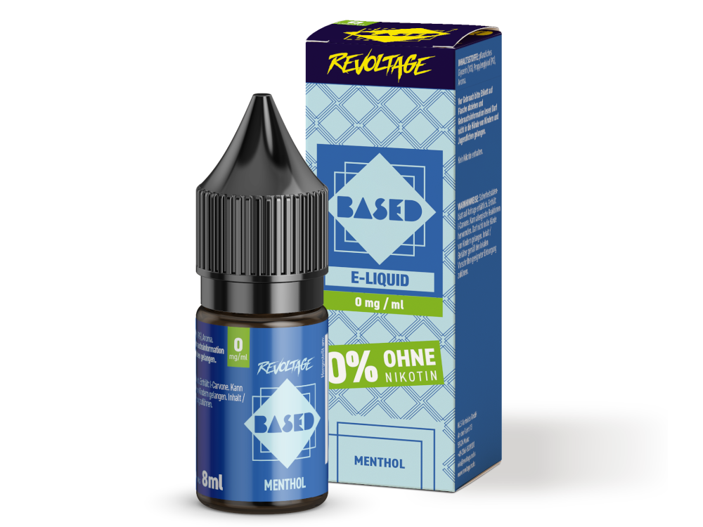 Revoltage - BASED - Menthol Hybrid Nikotinsalz Liquid 8 ml